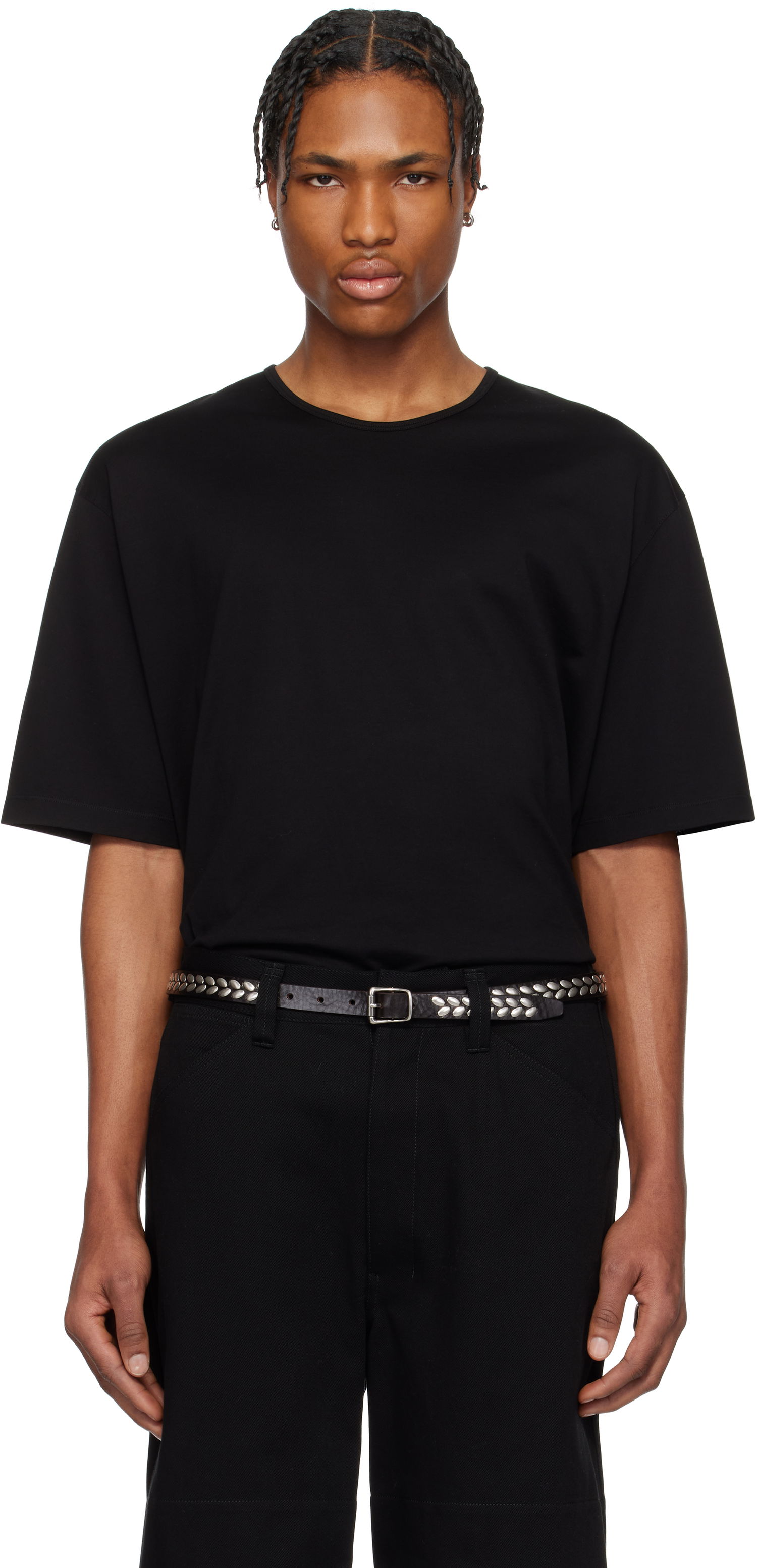 Tričko LEMAIRE Lemaire Relaxed T-Shirt Čierna | TO1335 LJ1018, 0