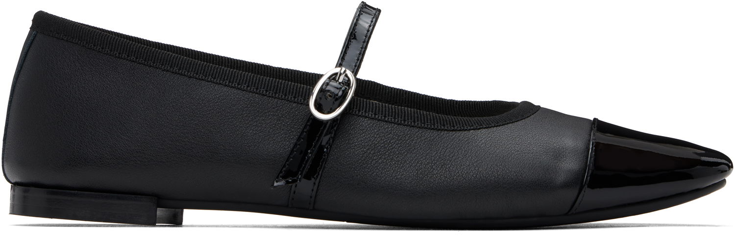Oblečenie Repetto Repetto Georgiana Mary-Jane Ballerina Flats Čierna | V4222VVE, 0