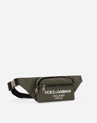 Ľadvinka Dolce & Gabbana Small Nylon Belt Bag Zelené | BM2218AG1828N597, 2