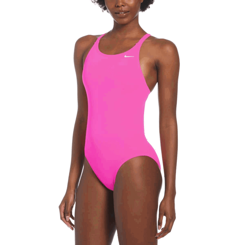 Plavky Nike Nike Hydrastrong Solid One Piece Swimsuit Ružová | NESSA001-693