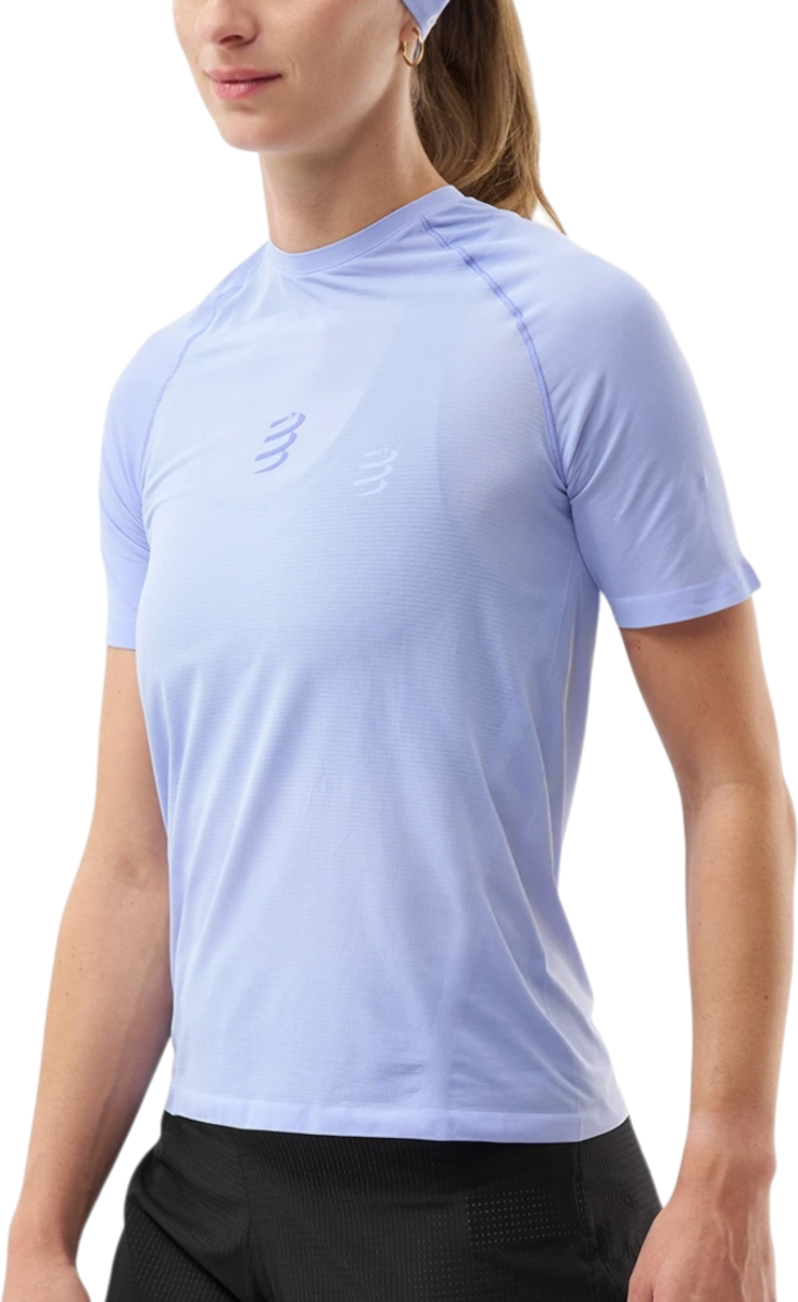 Tričko Compressport Compressport Trail Racing Short Sleeve T-Shirt Modrá | atsw3643106