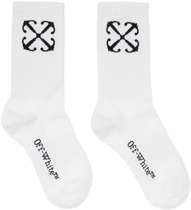 Ponožky Off-White Arrow Socks Biela | OWRA039C99KNI0010110, 0