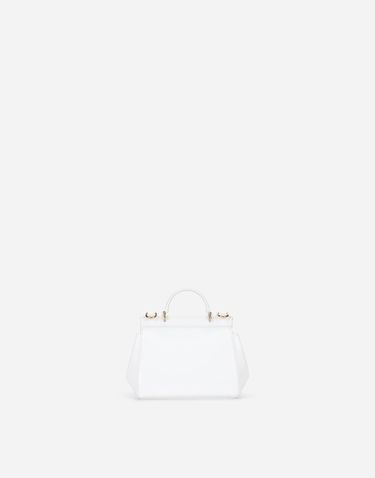 Kabelka Dolce & Gabbana Dolce & Gabbana Mini Sicily Patent Leather Bag Biela | EB0003A106787682, 3