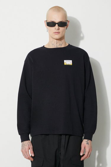 Tričko Human Made Long Sleeve T-Shirt Čierna | HM26CS012, 3