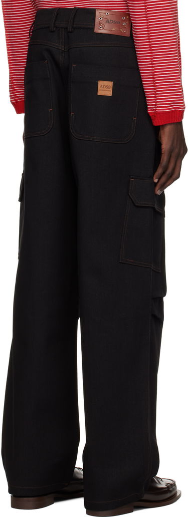 Cargo nohavice Andersson Bell Andersson Bell Inside Out Denim Cargo Pants Čierna | apa785m, 2