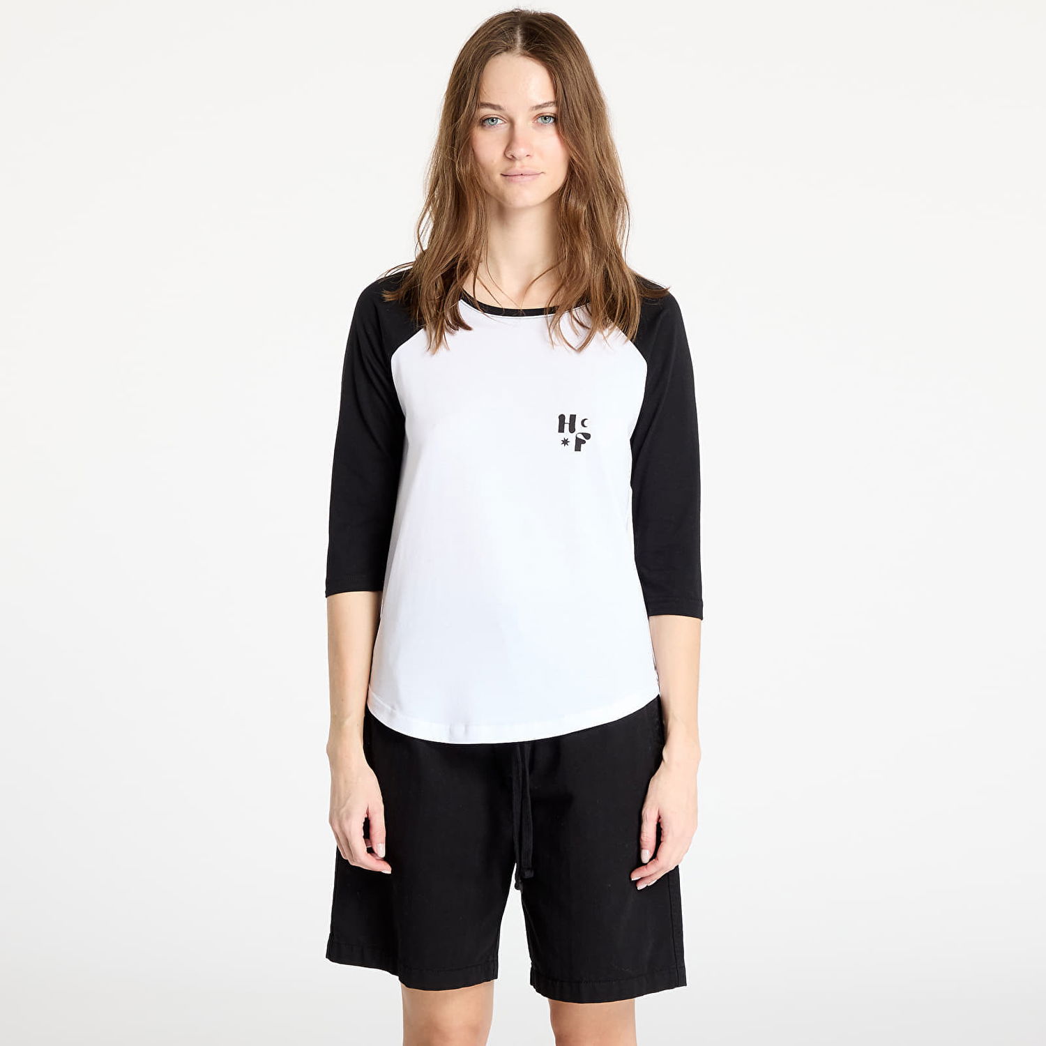 Tričko Horsefeathers Horsefeathers Kirby Baseball T-Shirt Čierna | SW942D, 0