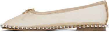 Oblečenie Alexander Wang Alexander Wang Lina Ballchain Ballerina Flats Béžová | 30125F046, 2