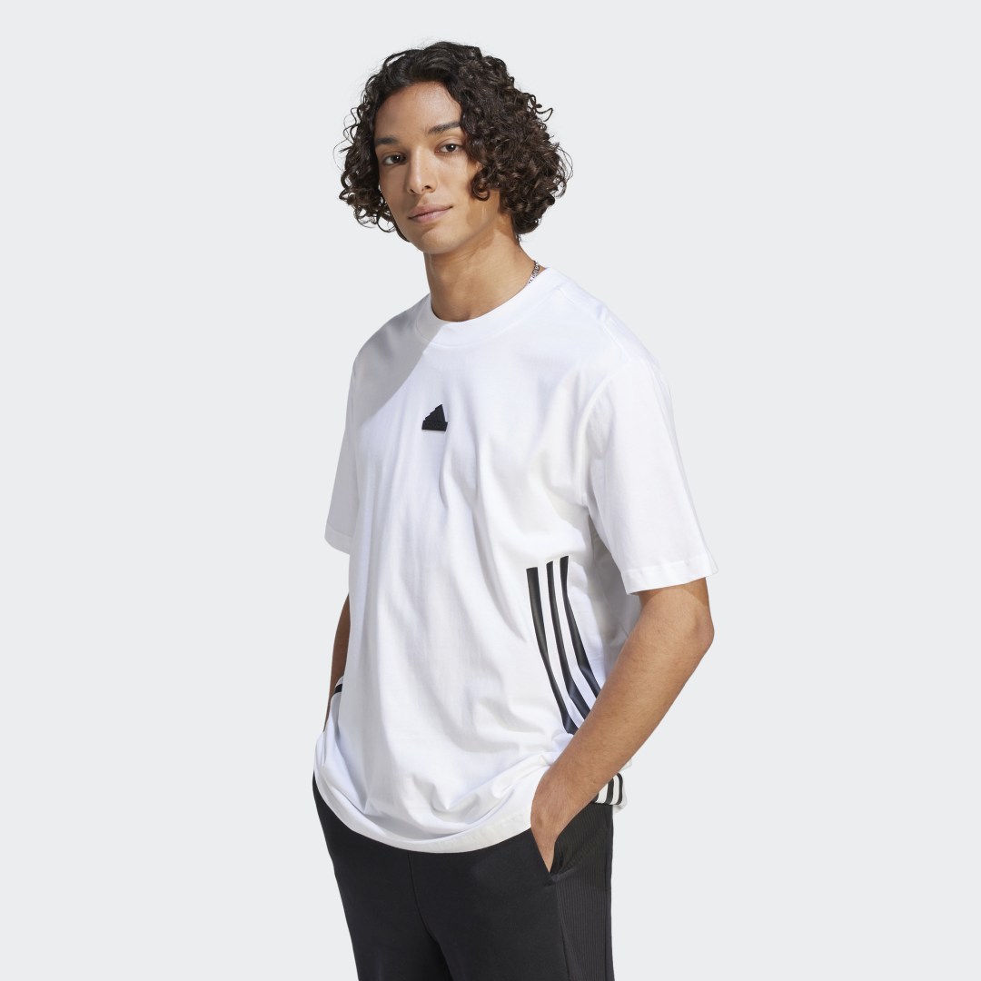 Tričko adidas Originals Future Icons 3-Stripes Tee Biela | IN1612, 1