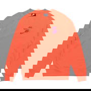 Round Neck Embroidered Crew Sweatshirt