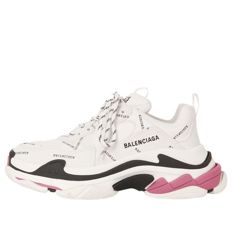 Tenisky a topánky Balenciaga Triple S Allover Logo Biela | 524039W2FA49155