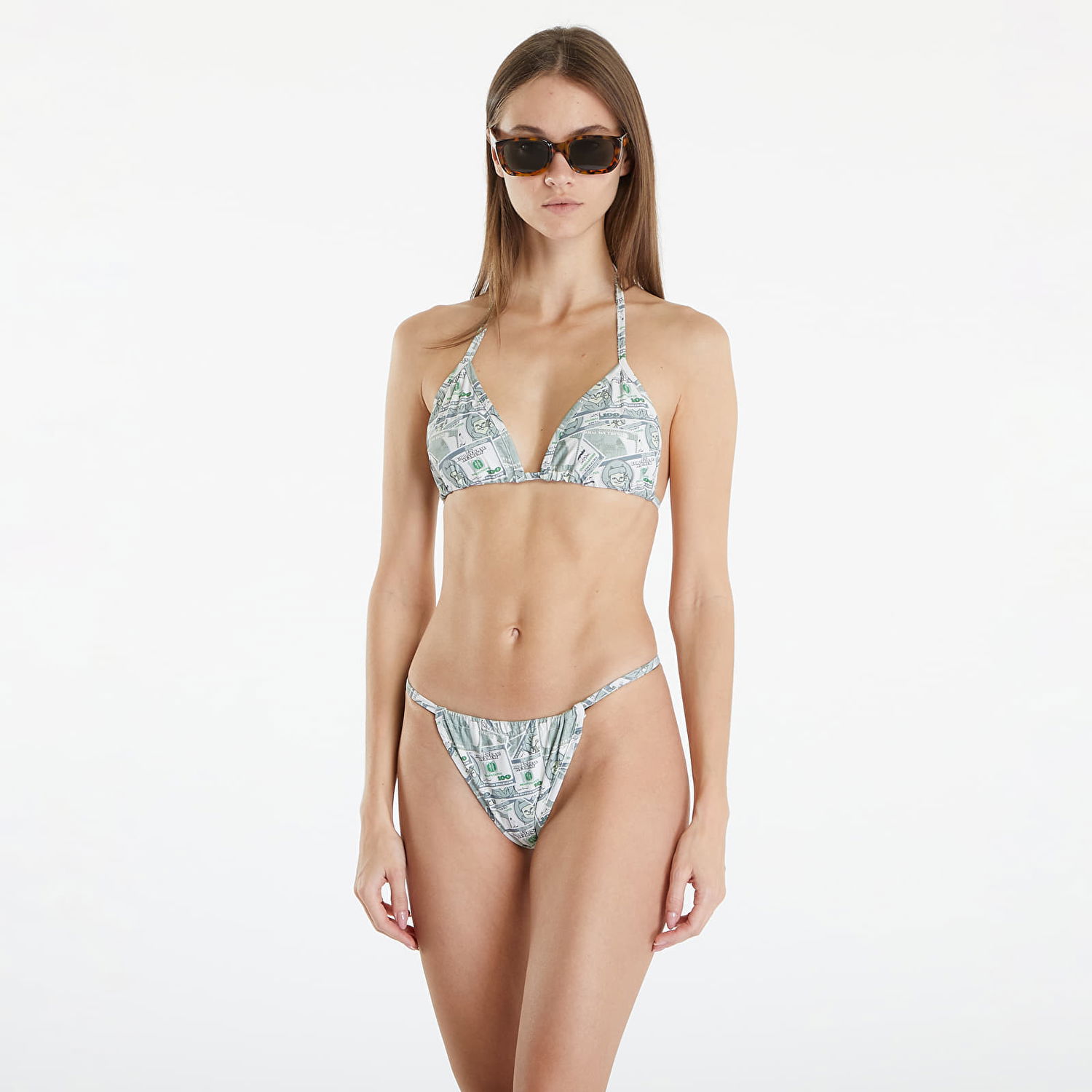 Plavky RIPNDIP Moneybag 2Pc Bikini Set Olive Zelené | RNDWOM55, 0