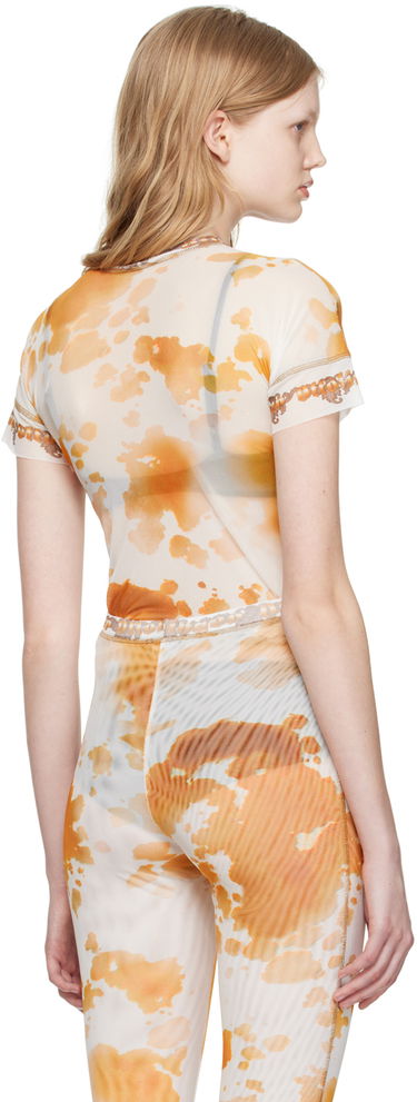 Tričko Ottolinger Ottolinger Exclusive Sheer T-Shirt Oranžová | 100115, 2