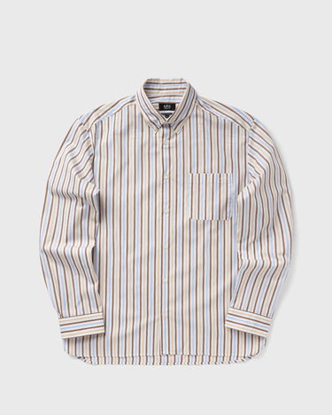 Košeľa A.P.C. Mateo Logo Striped Shirt Béžová | COHEI-H12599-BAI, 0