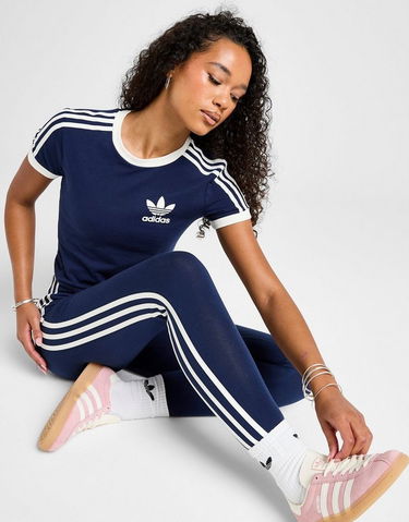 Tričko adidas Originals 3-Stripes Slim Tee Navy | KD4276, 0