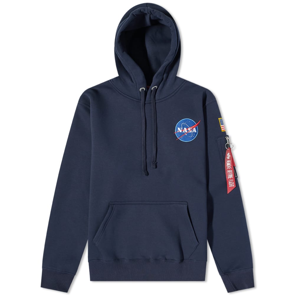 Mikina Alpha Industries Space Shuttle Hoody Navy | 178317-07, 0