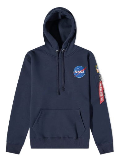 Mikina Alpha Industries Space Shuttle Hoody Navy | 178317-07