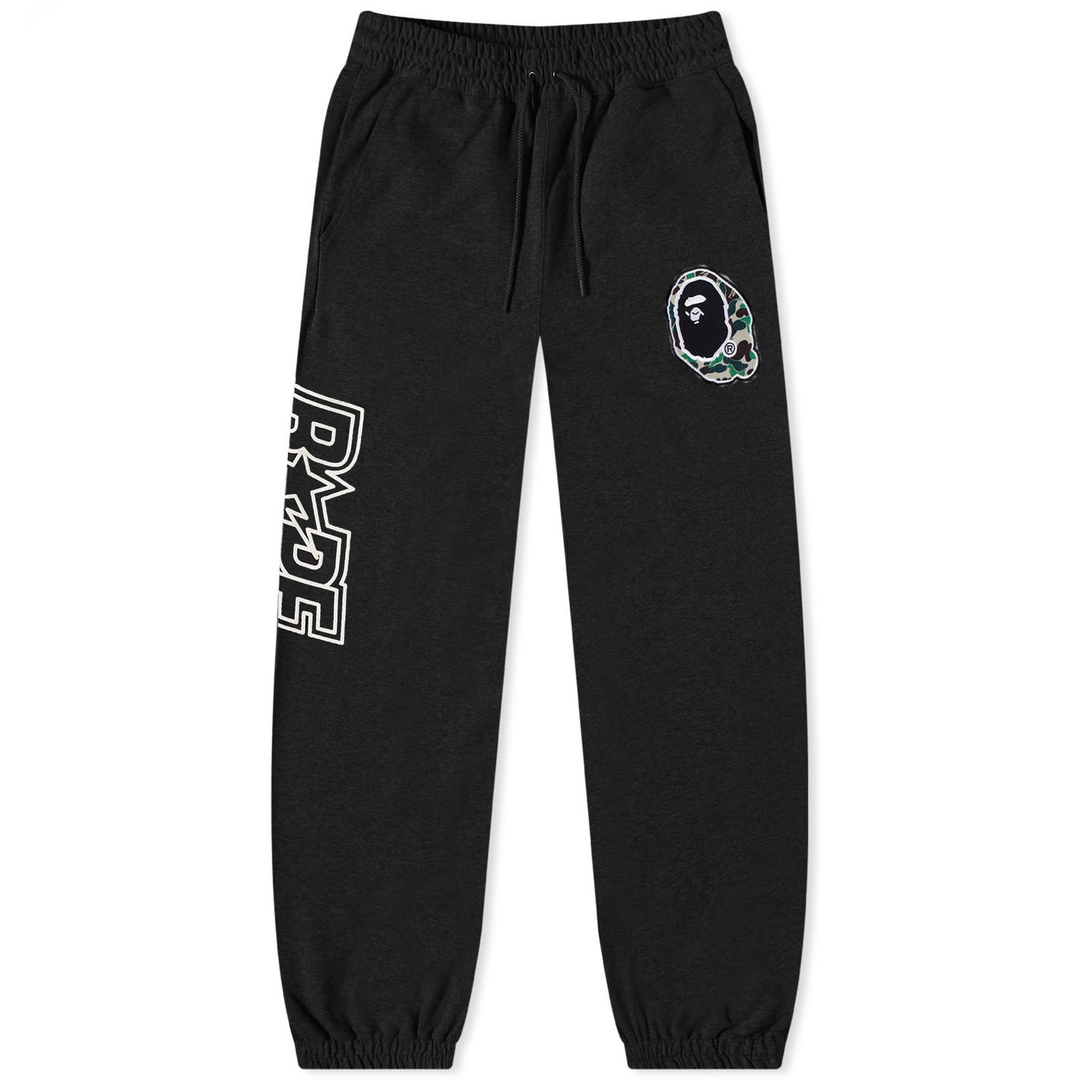 Tepláky BAPE Patchwork Sweat Pant Black Čierna | 001PTJ301007M-BLK, 0