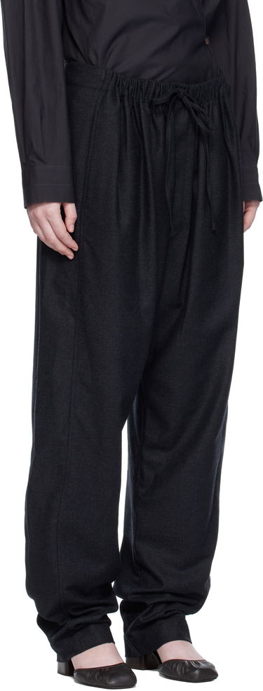 Nohavice LEMAIRE Drawstring Trousers Čierna | PA1222 LF1158, 1