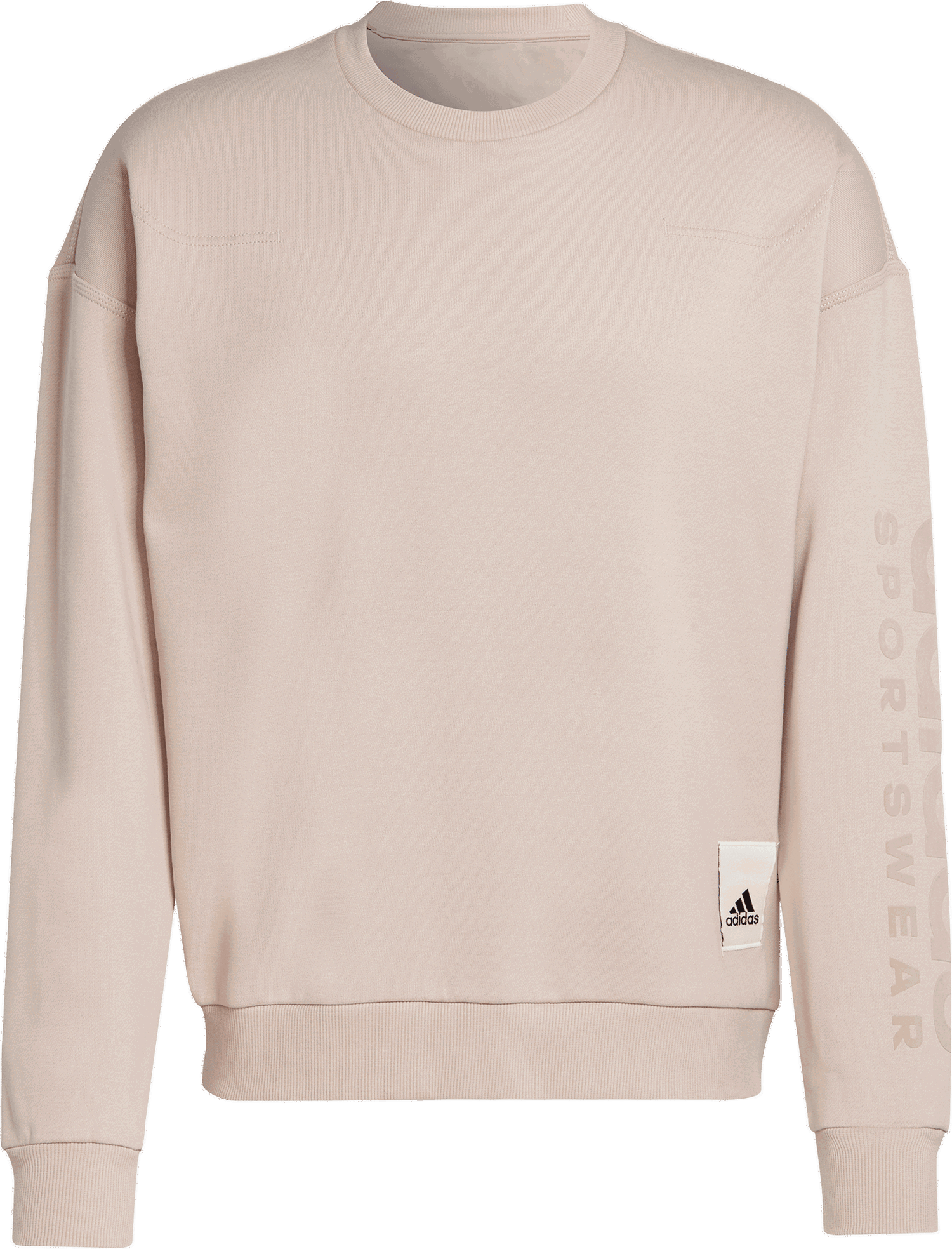 Mikina adidas Originals Lounge Sweatshirt Béžová | IA9362, 1