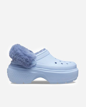 Tenisky a topánky Crocs Stomp Lined Clog Modrá | 208546-4NS