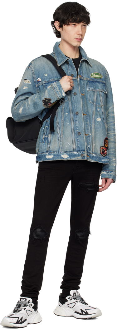 Batoh AMIRI AMIRI Staggered Backpack Čierna | AMBGBP1010, 3