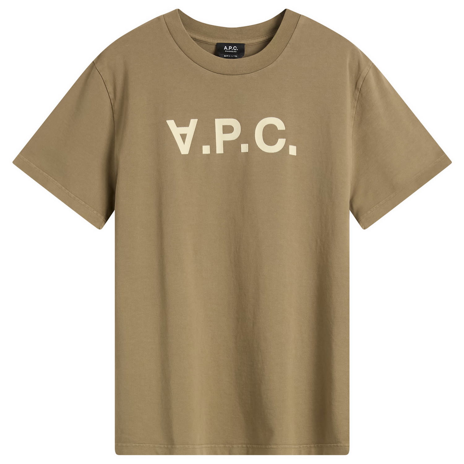 Tričko A.P.C. VPC Logo T-Shirt Béžová | COHMB-M26384-JMA, 0