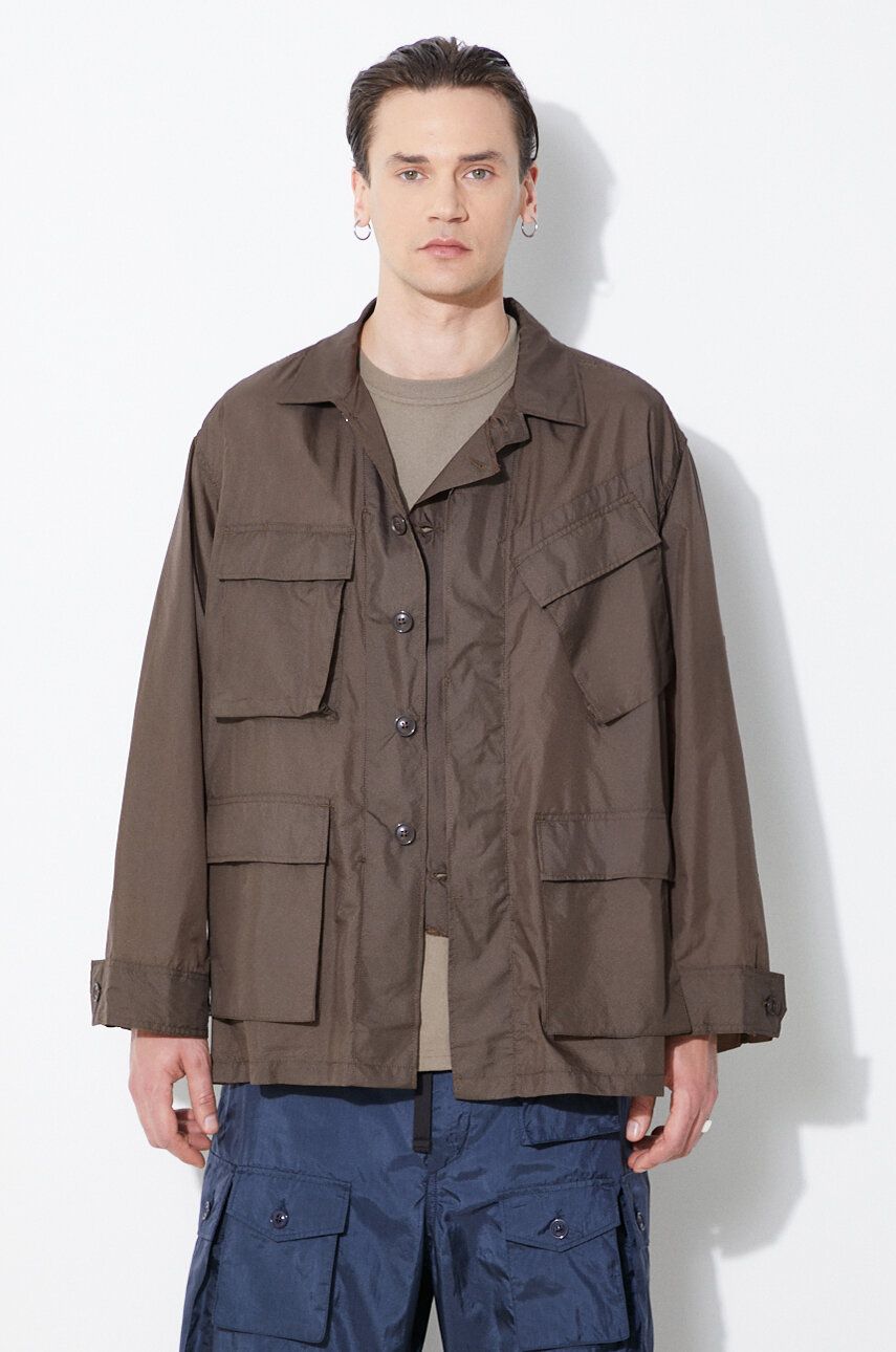 Bunda Engineered Garments Engineered Garments BDU Oversize Jacket Hnedá | OR177.KD018, 0