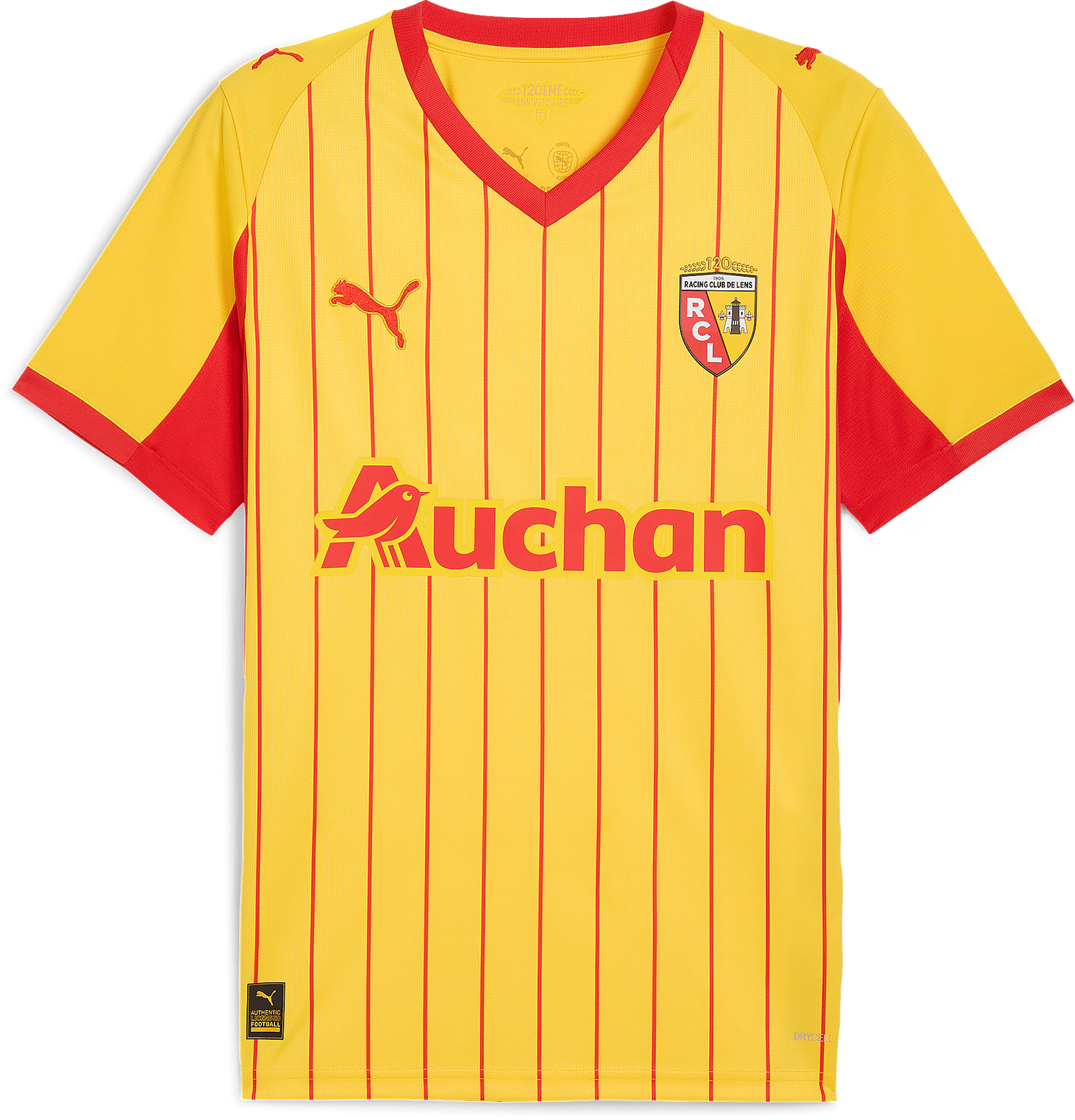 Dres Puma RC Lens Replica Home Jersey 2025/26 Žltá | 779728-01, 0