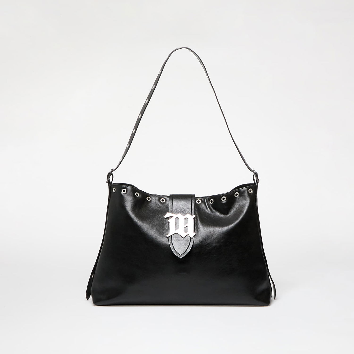 Taška cez rameno MISBHV Leather Hobo Bag Black Universal Čierna | 241A436, 0