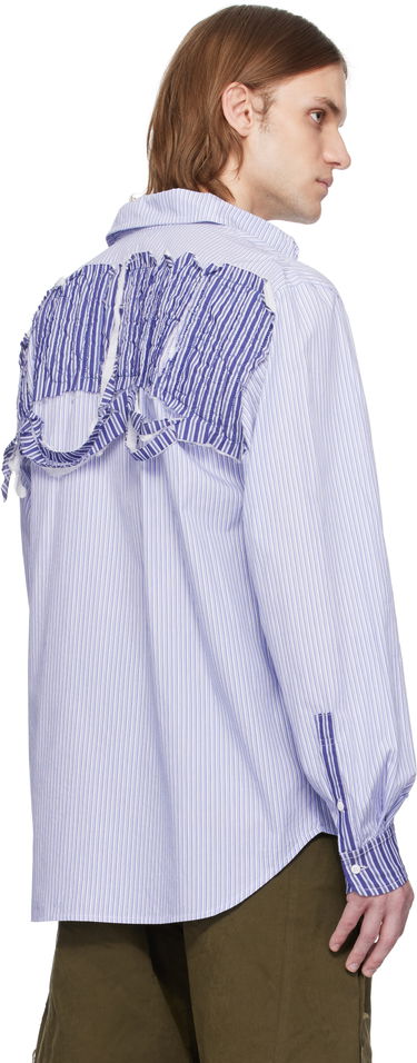 Košeľa Ottolinger Ottolinger Oversized Striped Shirt Modrá | 111-400311-02, 2
