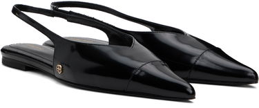 Tenisky a topánky Anine Bing Elena Slingback Ballerina Flats Čierna | A-14-10263-050, 3