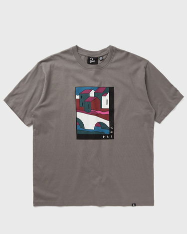 Tričko By Parra Leaving You Print T-Shirt Grey Šedá | 52400, 0