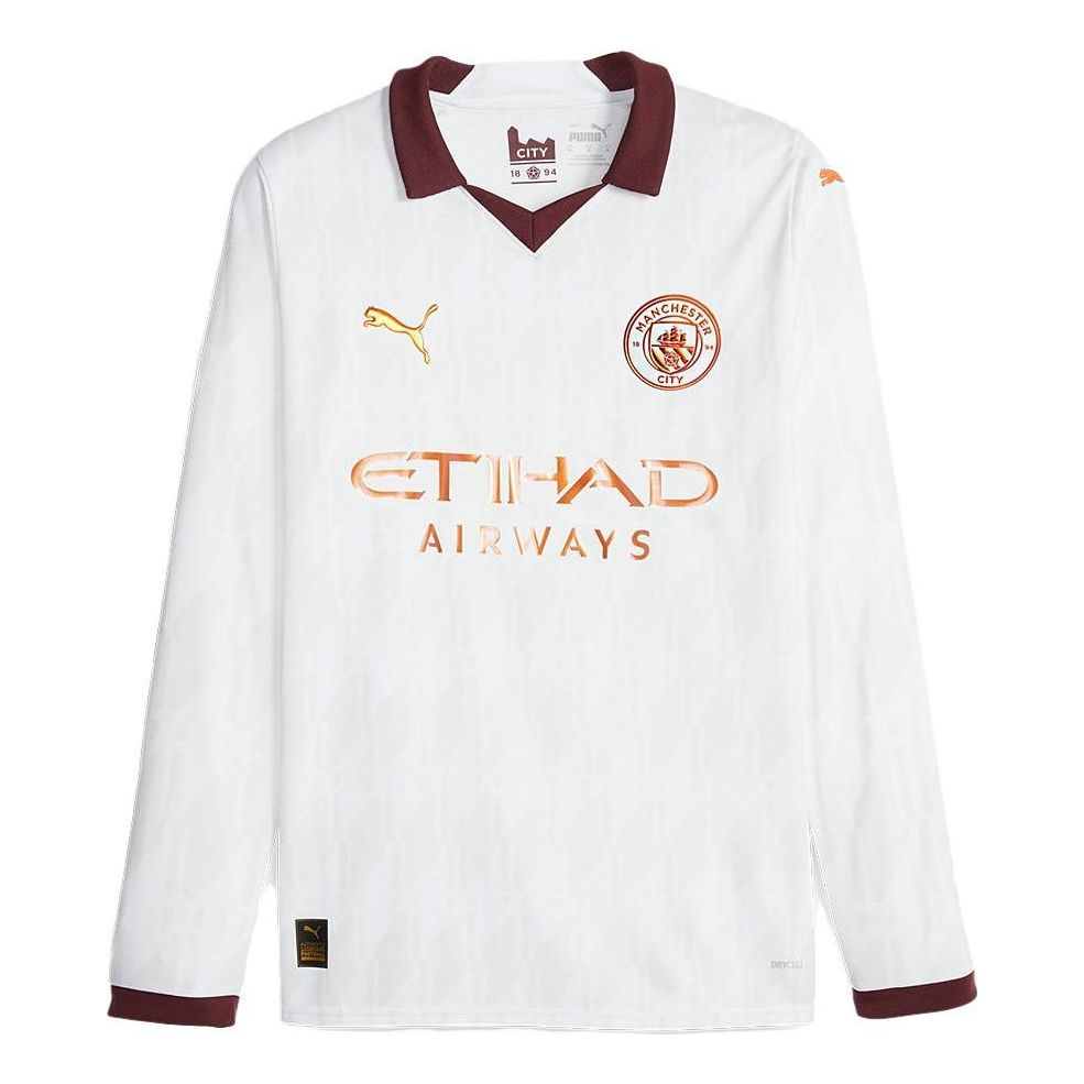 Dres Puma Manchester City Kids Away Jersey 23/24 Biela | 770450-02, 0