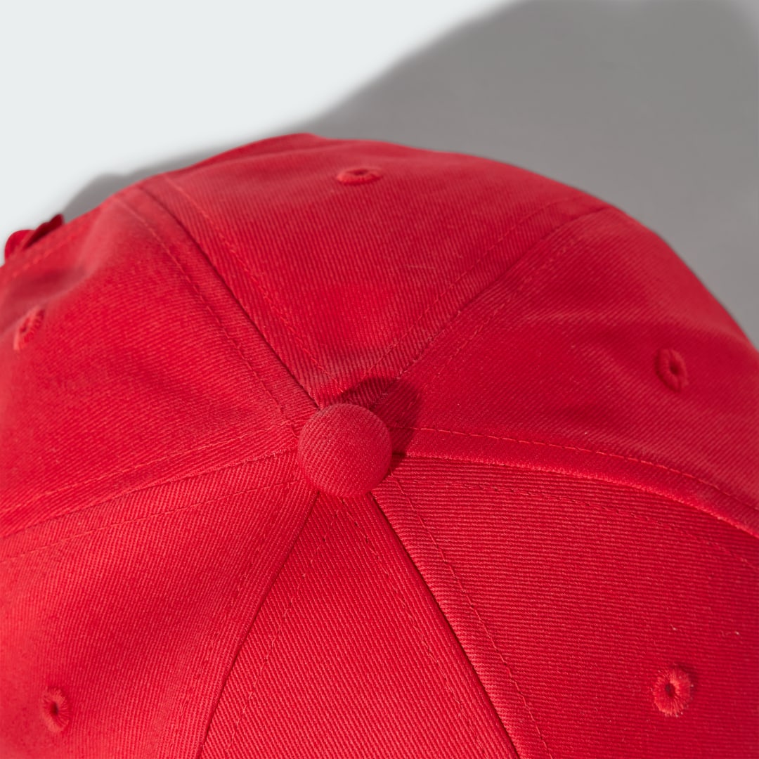 Šiltovka adidas Performance 3-Stripes Baseball Cap Červená | JP0387, 1