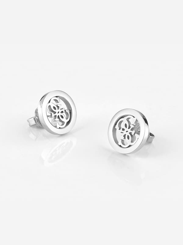 Náušnice GUESS “Studs Party” Earrings Metalická | JUBE02162JW, 0