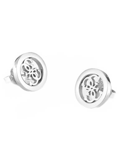 Náušnice GUESS “Studs Party” Earrings Metalická | JUBE02162JW
