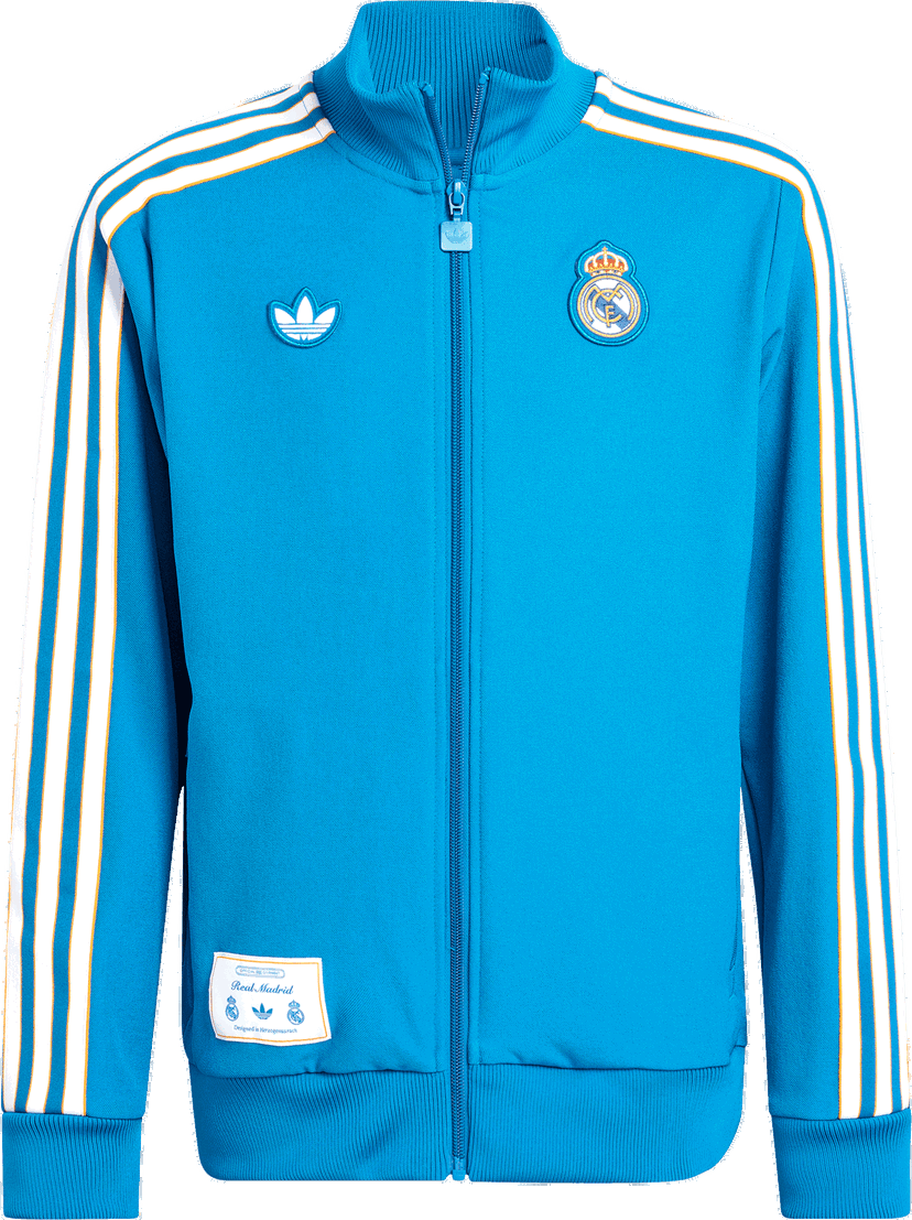 Bunda adidas Originals Real Madrid Terrace Icons Track Top Modrá | jn3059