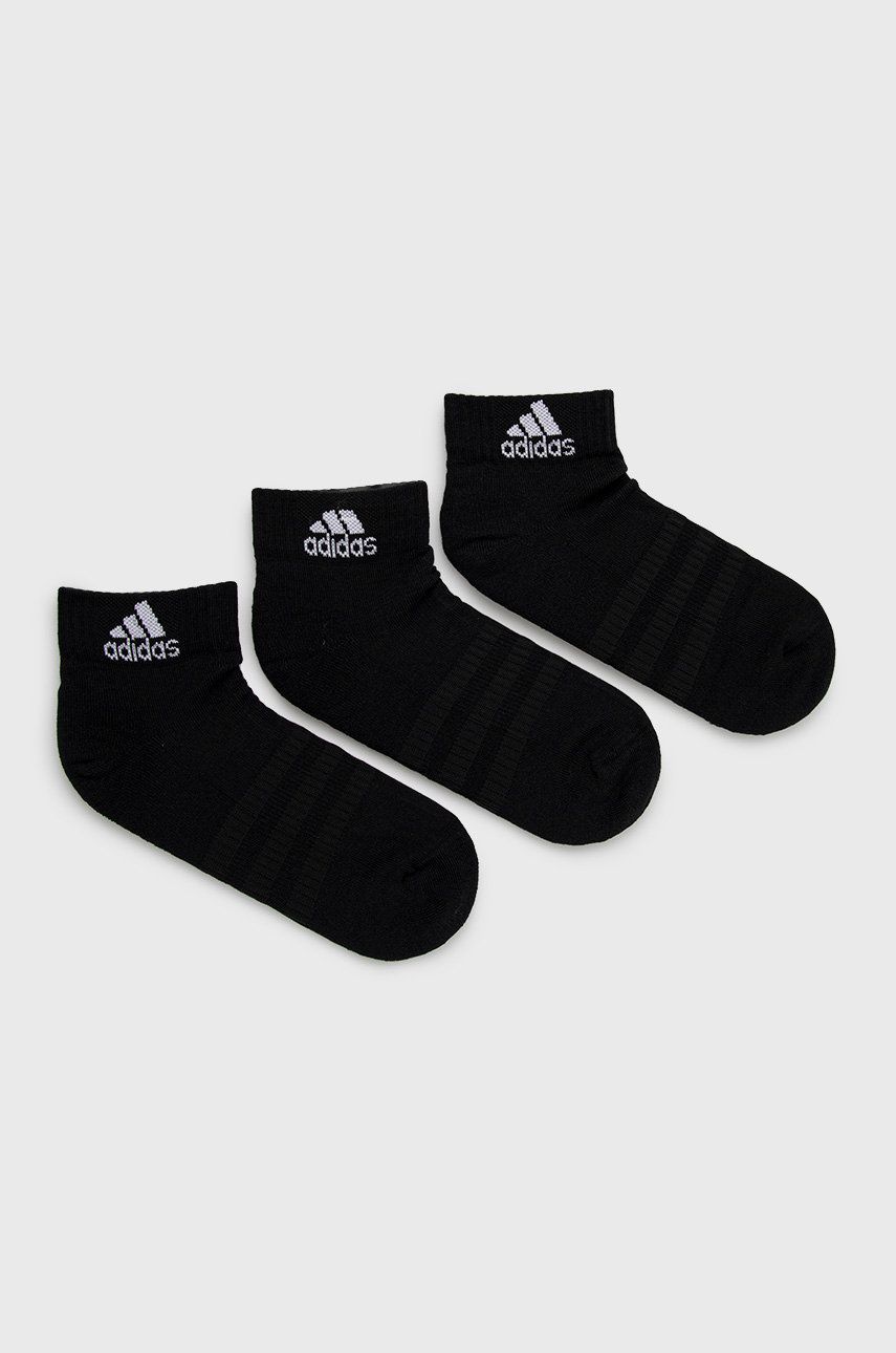 Ponožky adidas Performance Performance Cushioned Ankle Socks - 6 Pack Čierna | DZ9363, 0