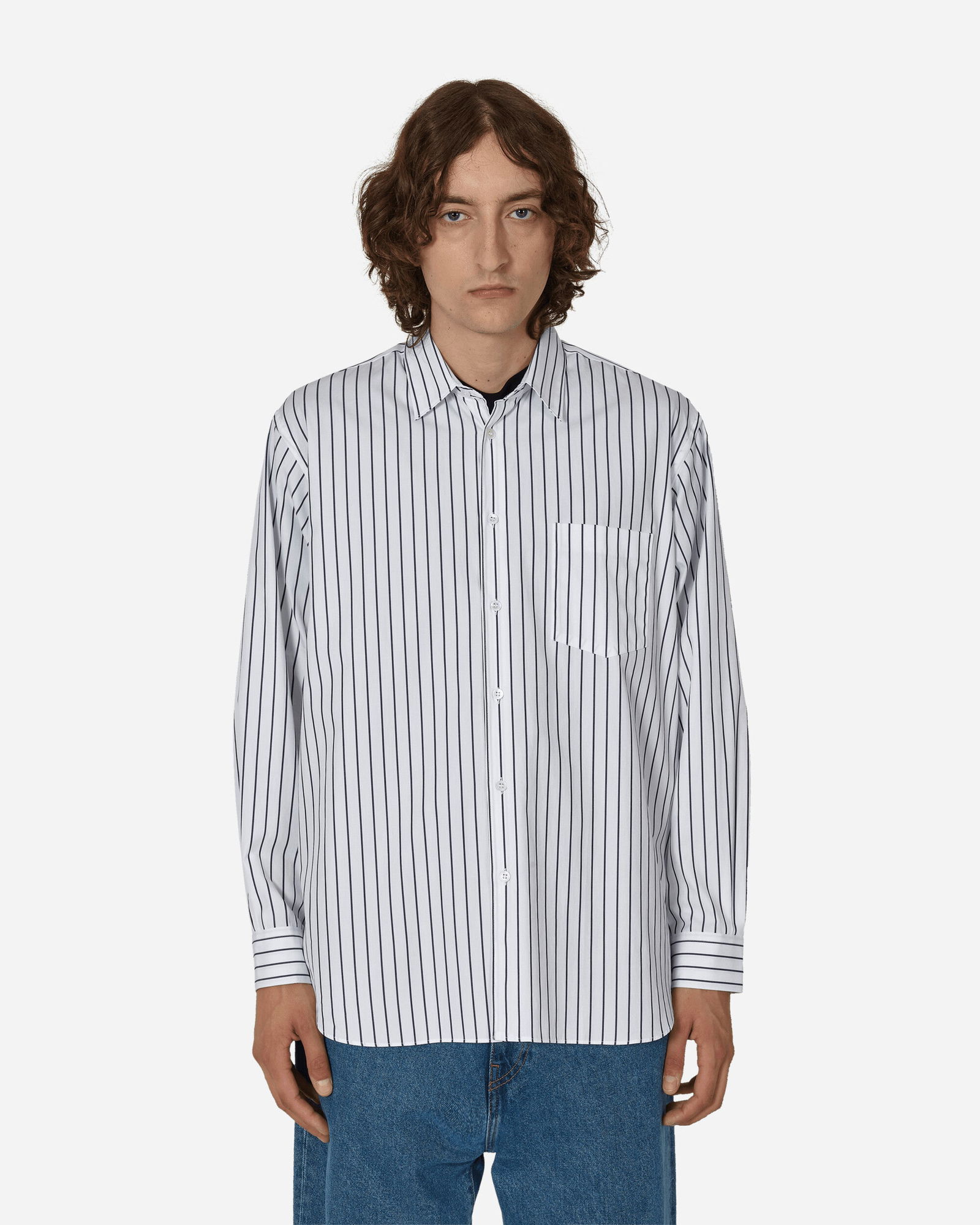 Woven Stripe Shirt