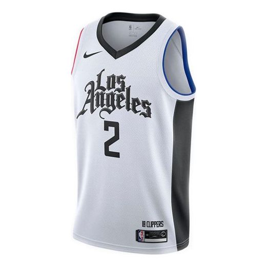 Dres Nike NBA City Edition Los Angeles Clippers Leonard 2 Basketball Jersey Biela | AV4644-102, 0