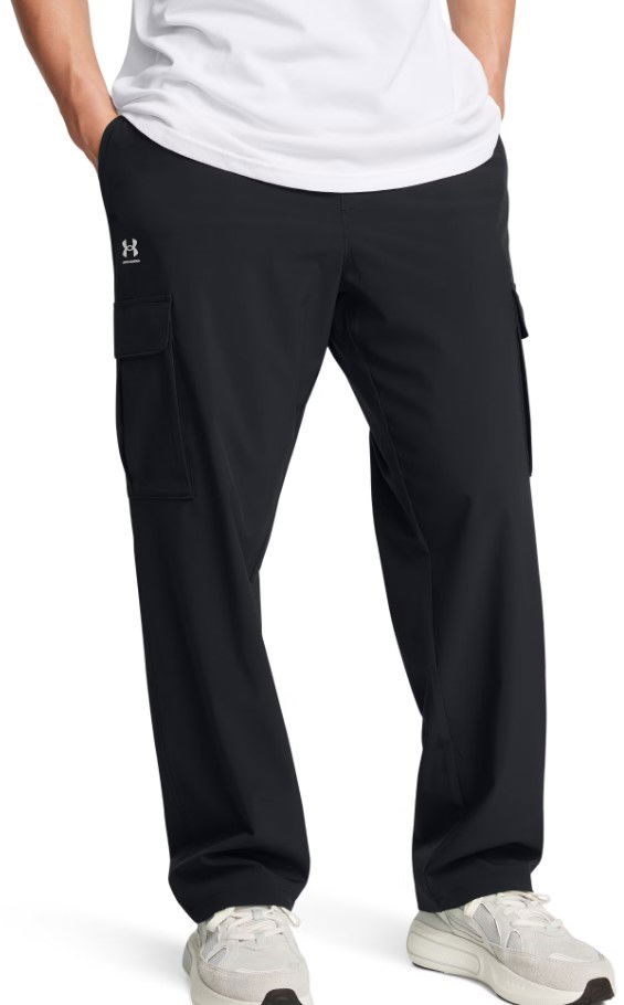 Cargo nohavice Under Armour UA Vibe Woven Cargo Pants Čierna | 1386558-001