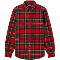 Tartan Fleece Overshirt