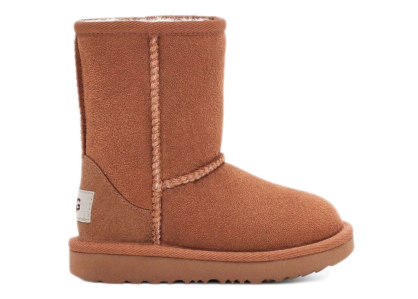Tenisky a topánky UGG Classic II Boot Chestnut (Toddler) Béžová | 1017703T-CHE, 0