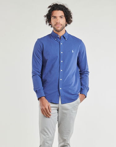 Košeľa Polo by Ralph Lauren POLO FEATHERWEIGHT SHIRT Modrá | 710654408116, 0