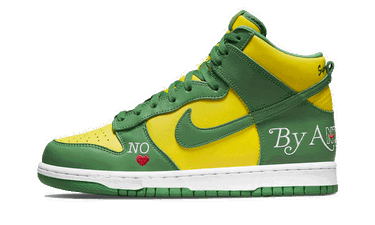 Tenisky a topánky Nike Supreme x Dunk High SB "By Any Means - Brazil" Zelené | DN3741-700, 0