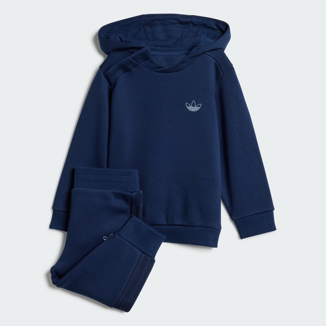 Súprava adidas Performance Kids' Hoodie and Pants Set Modrá | IZ4552, 0