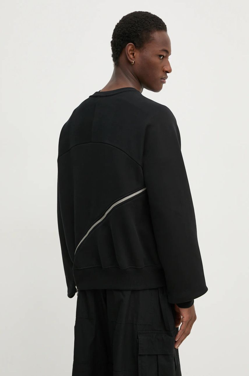 Asymmetric Zip Detail Sweatshirt