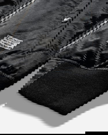 Bomber bunda WACKO MARIA MA-1 Flight Jacket (Type-1) Čierna | 25FW-WMO-ML02 BLACK, 3