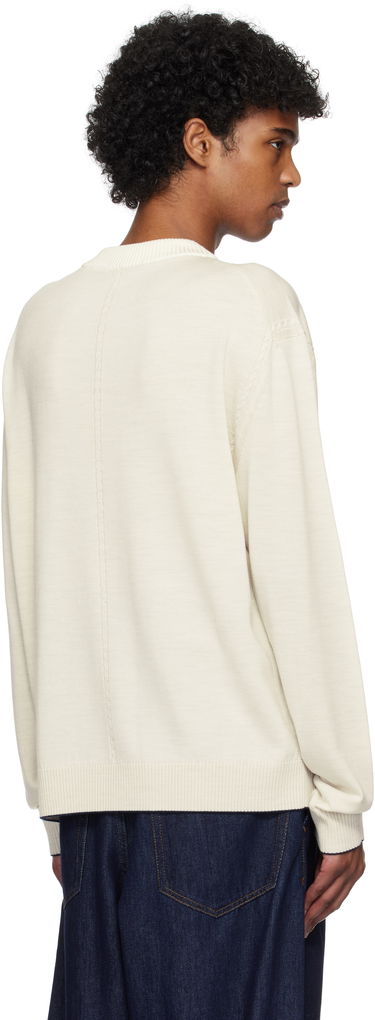 Sveter Jacquemus Jacquemus Tricot Knit Sweater Biela | 25E255KN539-2431, 2