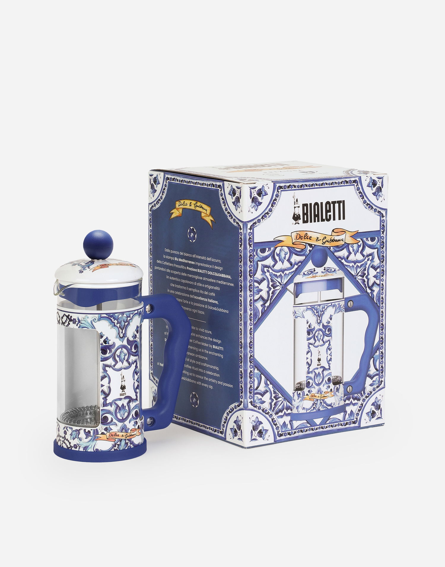 Flexstyle Dolce & Gabbana Dolce & Gabbana 1.0 Lt French Press Modrá | TCCE26TCAFEUB001, 1